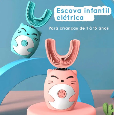 Escova de Dente Elétrica  Infantil