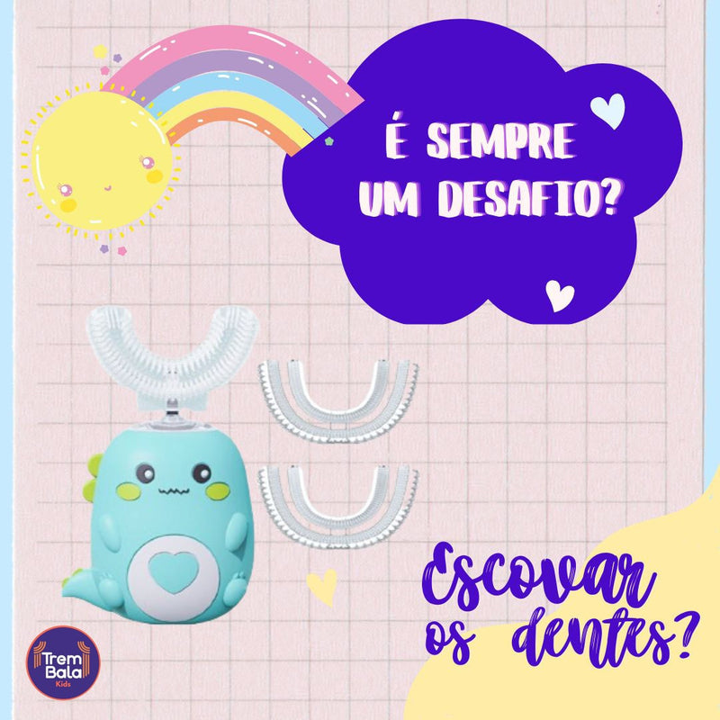 Escova de Dente Elétrica  Infantil