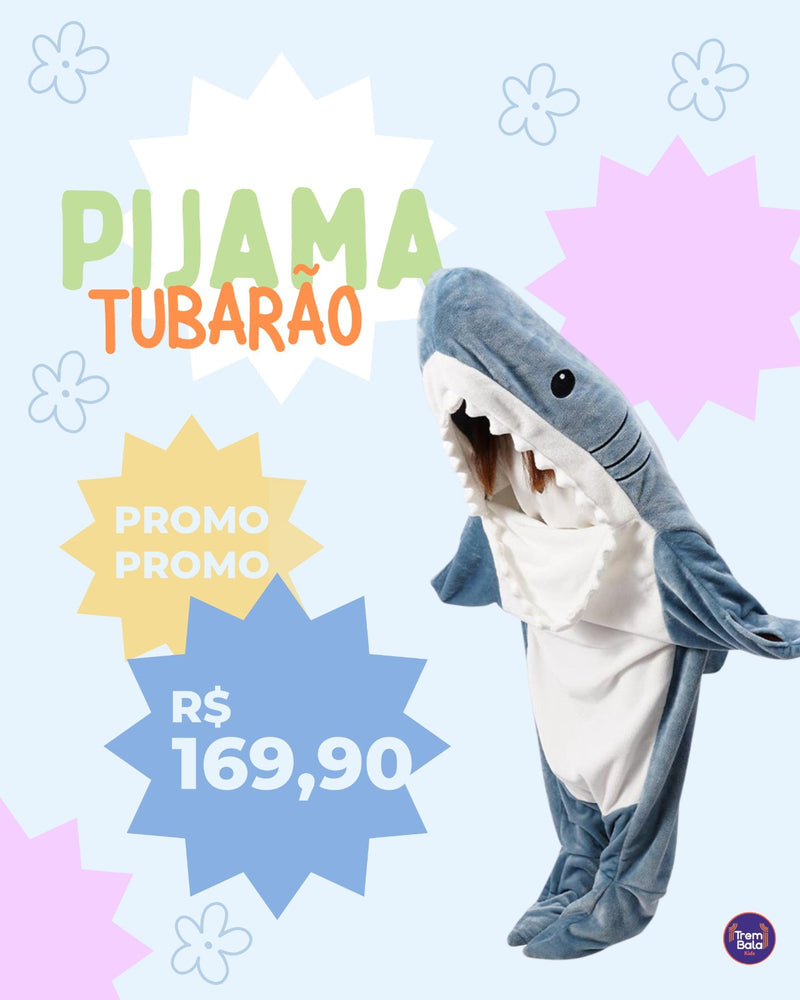 Pijama de Tubarão